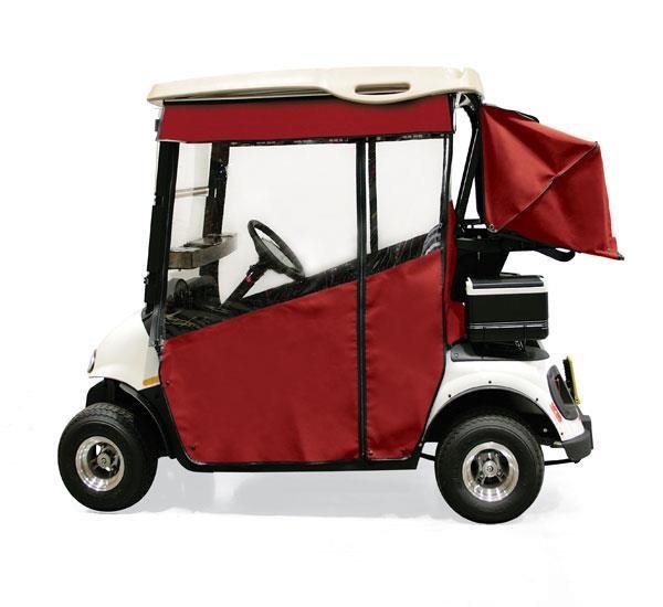 RedDot® Club Car Precedent Chameleon Red Track-Style Enclosure (Years 2004-Up)