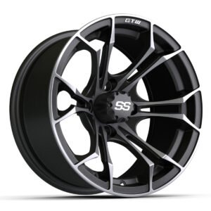 14″ GTW® Spyder Matte Grey Wheel