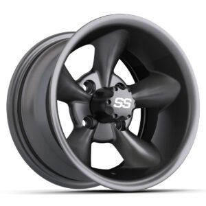 12″ GTW® Godfather Matte Gray Wheel