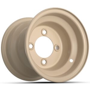 8″ GTW Beige Steel Wheel (Centered)