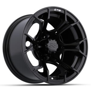 12″ GTW® Spyder Matte Black Wheel