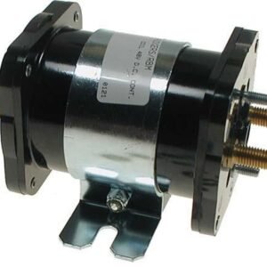 48-Volt 48V, 6 Terminal Solenoid With Silver Contacts. Heavy Duty 200A Continuous, 600A Peak
