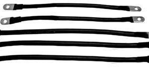 1995-02 Yamaha G14-G16 - 36v 4-Gauge Battery Cable Set