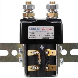 Curtis 36/48 Volt Solenoid w/Bracket/Resister/Diode
