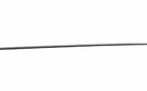 Image of a brake pipe for a beyond golf cart vehicle. Bintelli brand. 24.5 inch long pipe replacement.