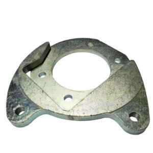 Right handed caliper mounting plate or known as bracket. attaches your Golf Cart's brake caliper to the spindle or axle housing.