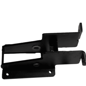 Image of a black metal tool for golf carts. Bracket replacement pedal for brake pedal. Important part for stopping a golf cart vehicle.