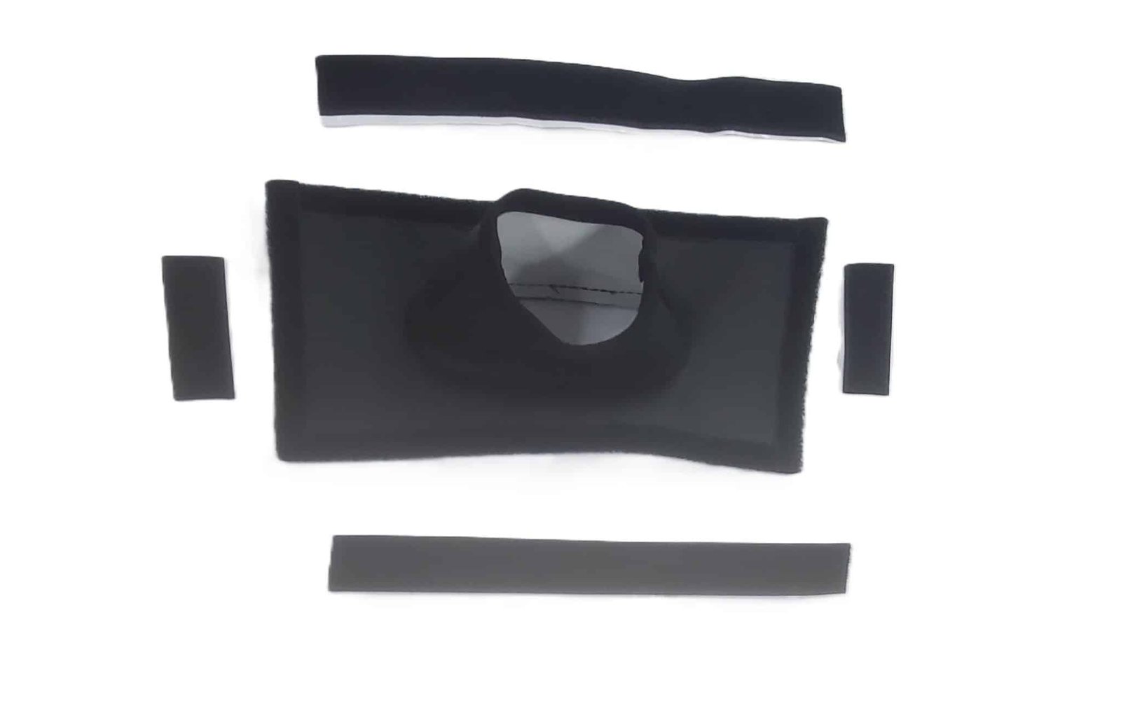 Fabric Cover for hand brake on a golf cart. Used to protect the braked and for easier grip